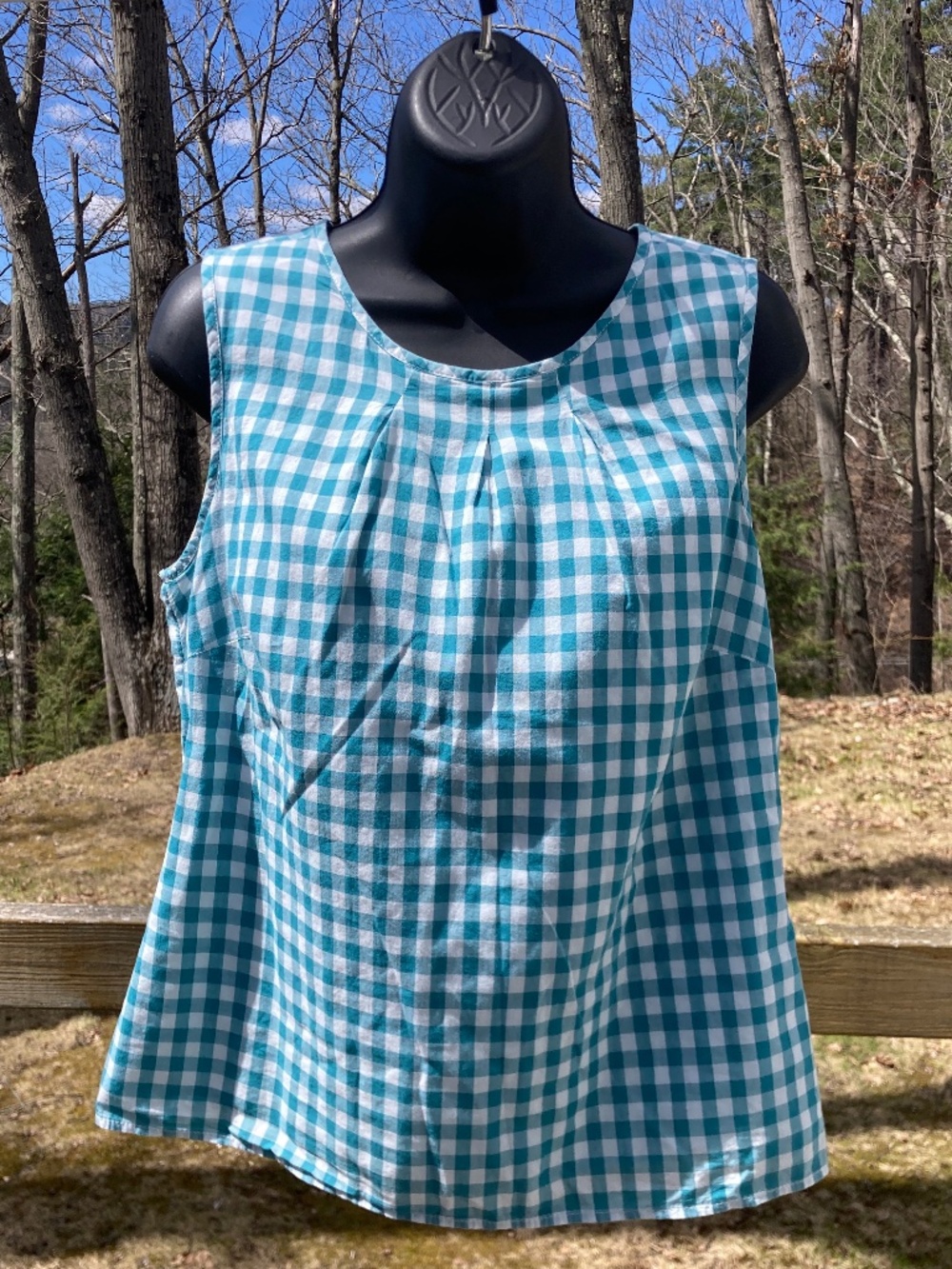 Talbots Gingham Shirt / S